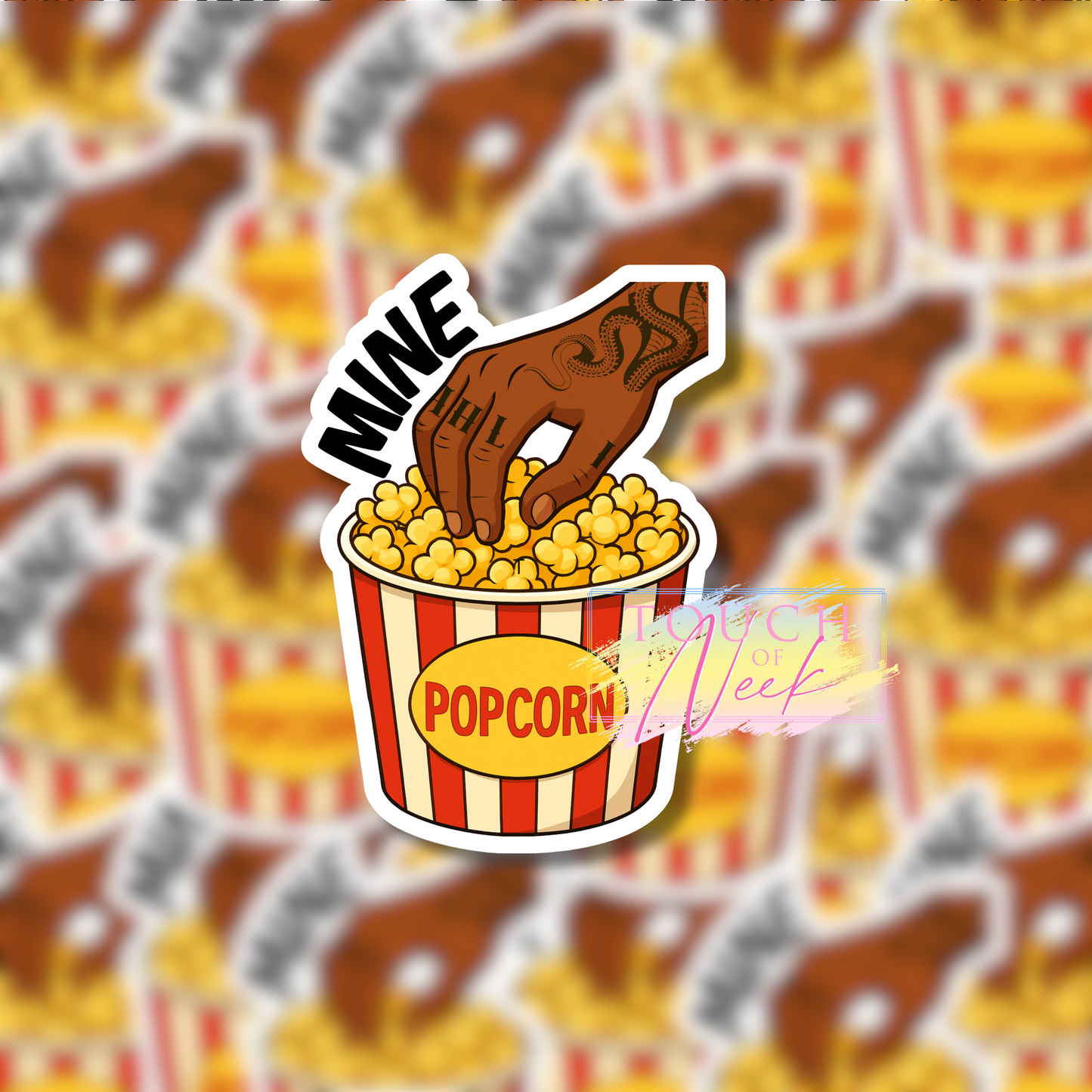 Parachutes by TA inspired stickers