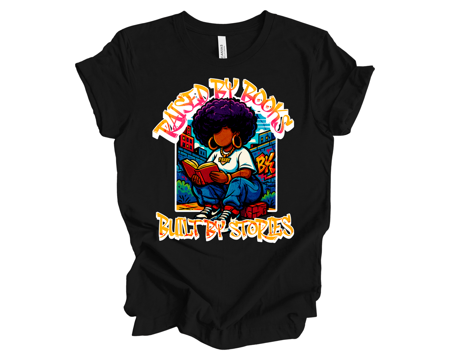 Raised By Books Tee