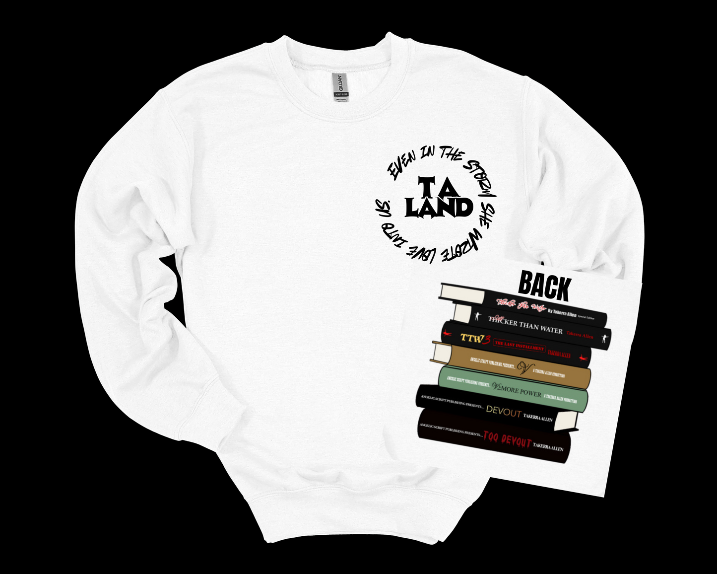 TA Land Book Stack Sweatshirt