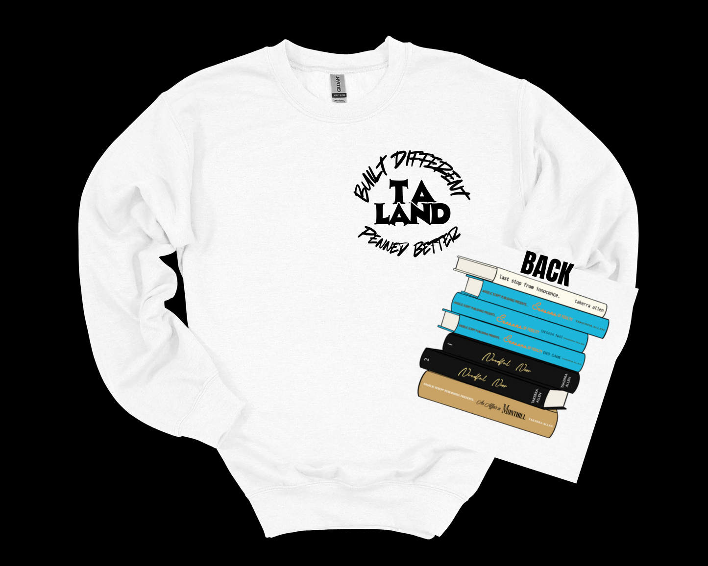 TA Land Book Stack Sweatshirt