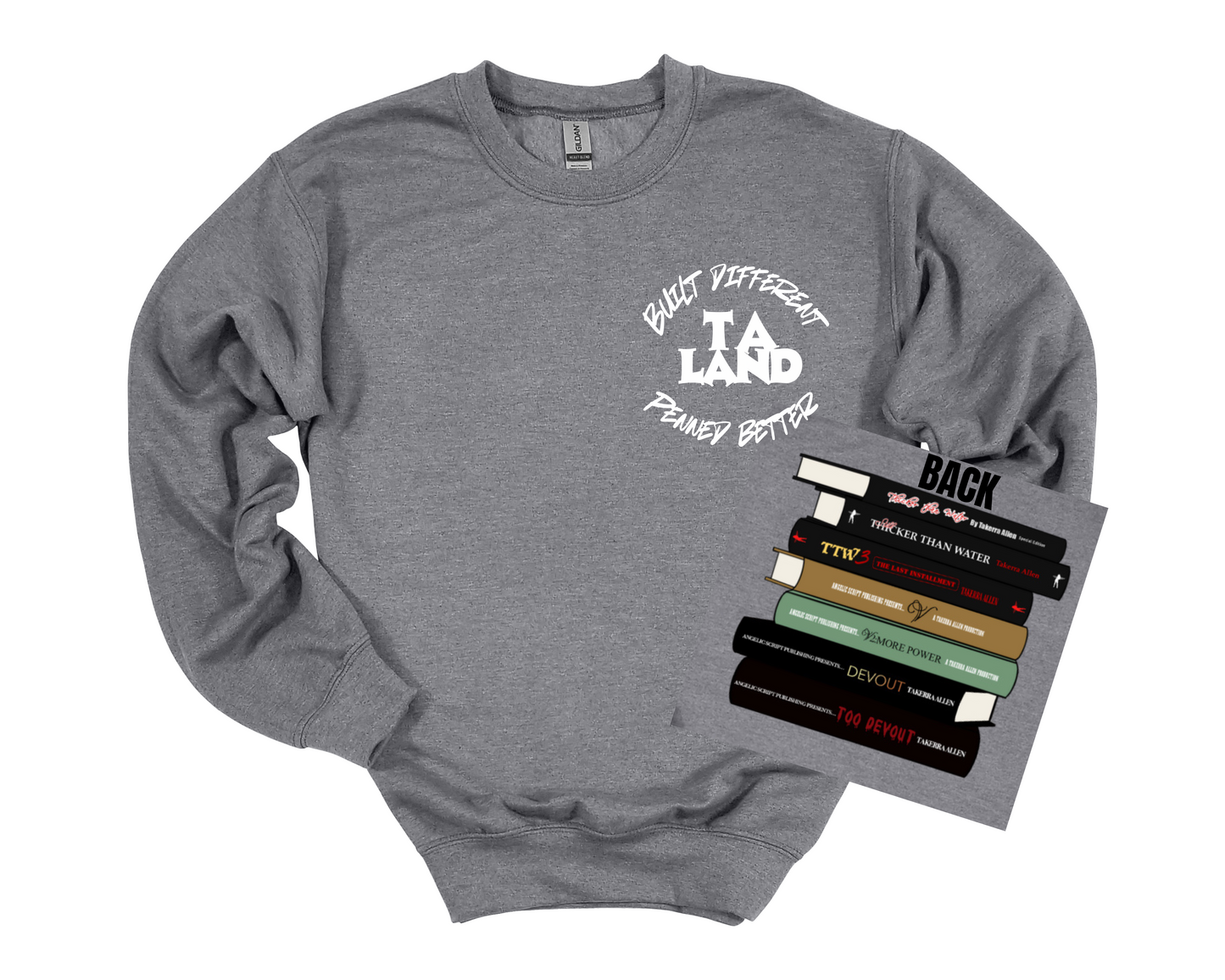TA Land Book Stack Sweatshirt