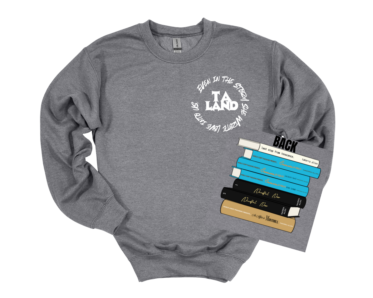 TA Land Book Stack Sweatshirt