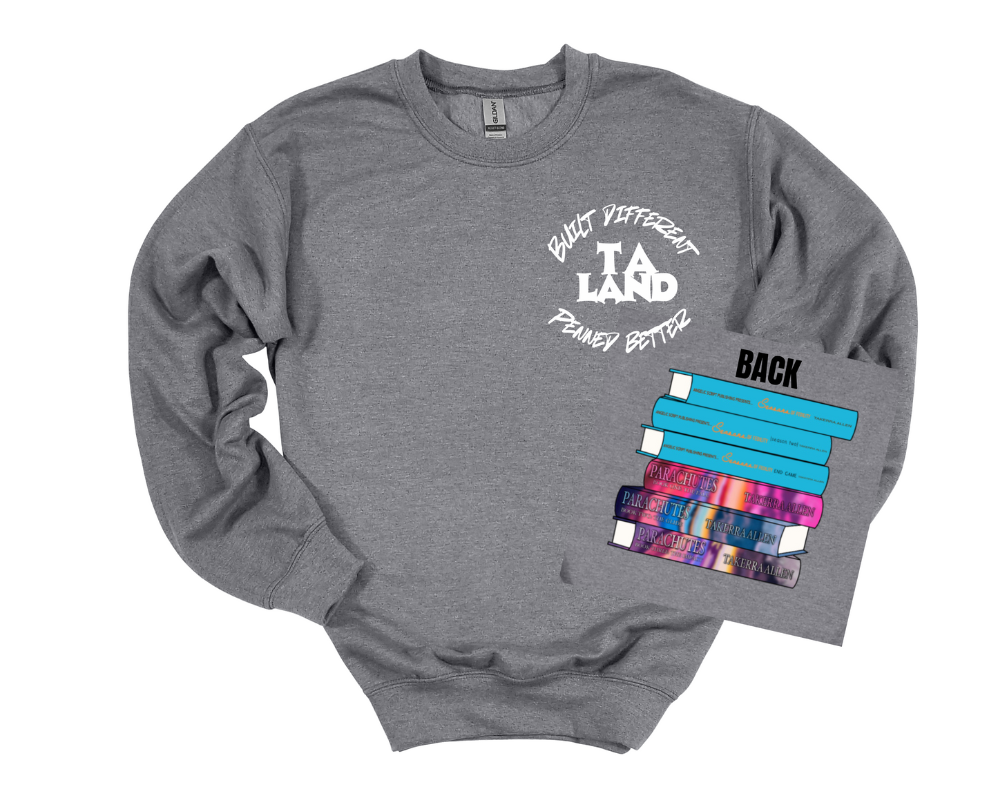 TA Land Book Stack Sweatshirt