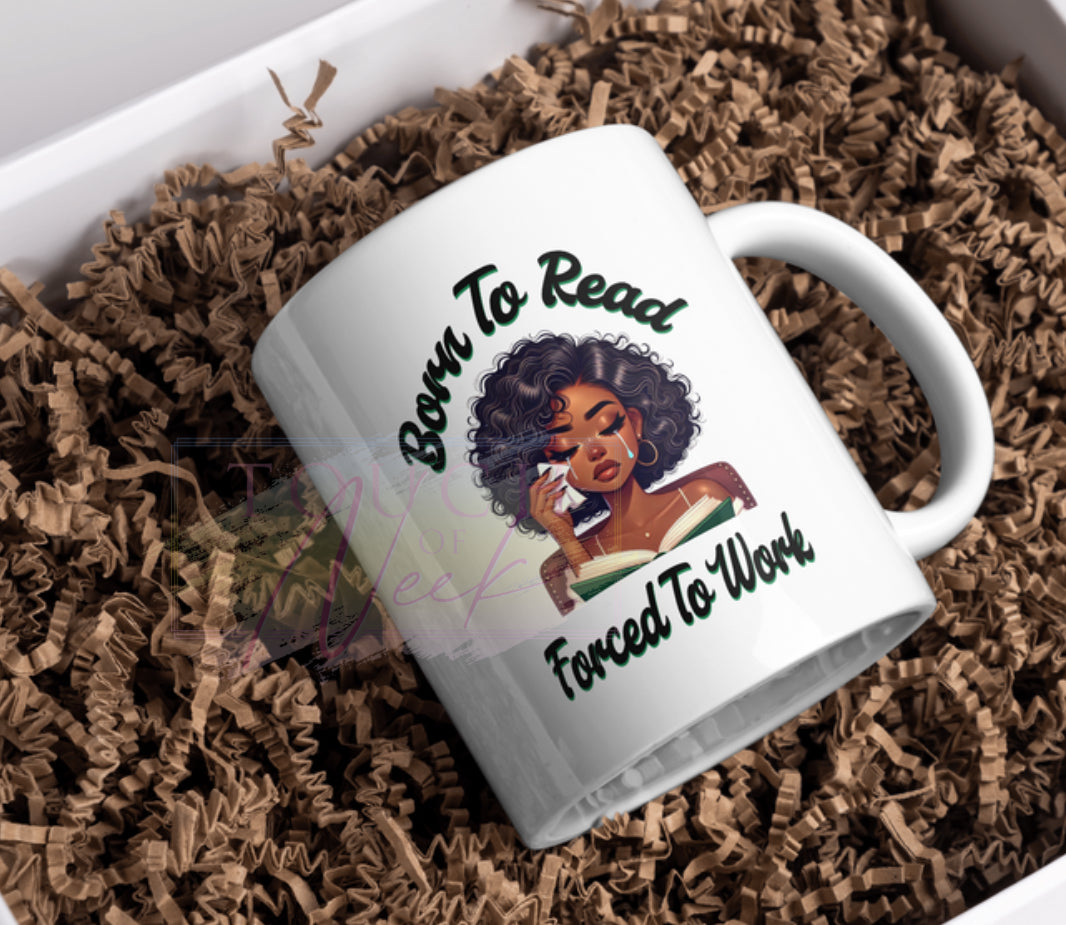 Born to Read mugs