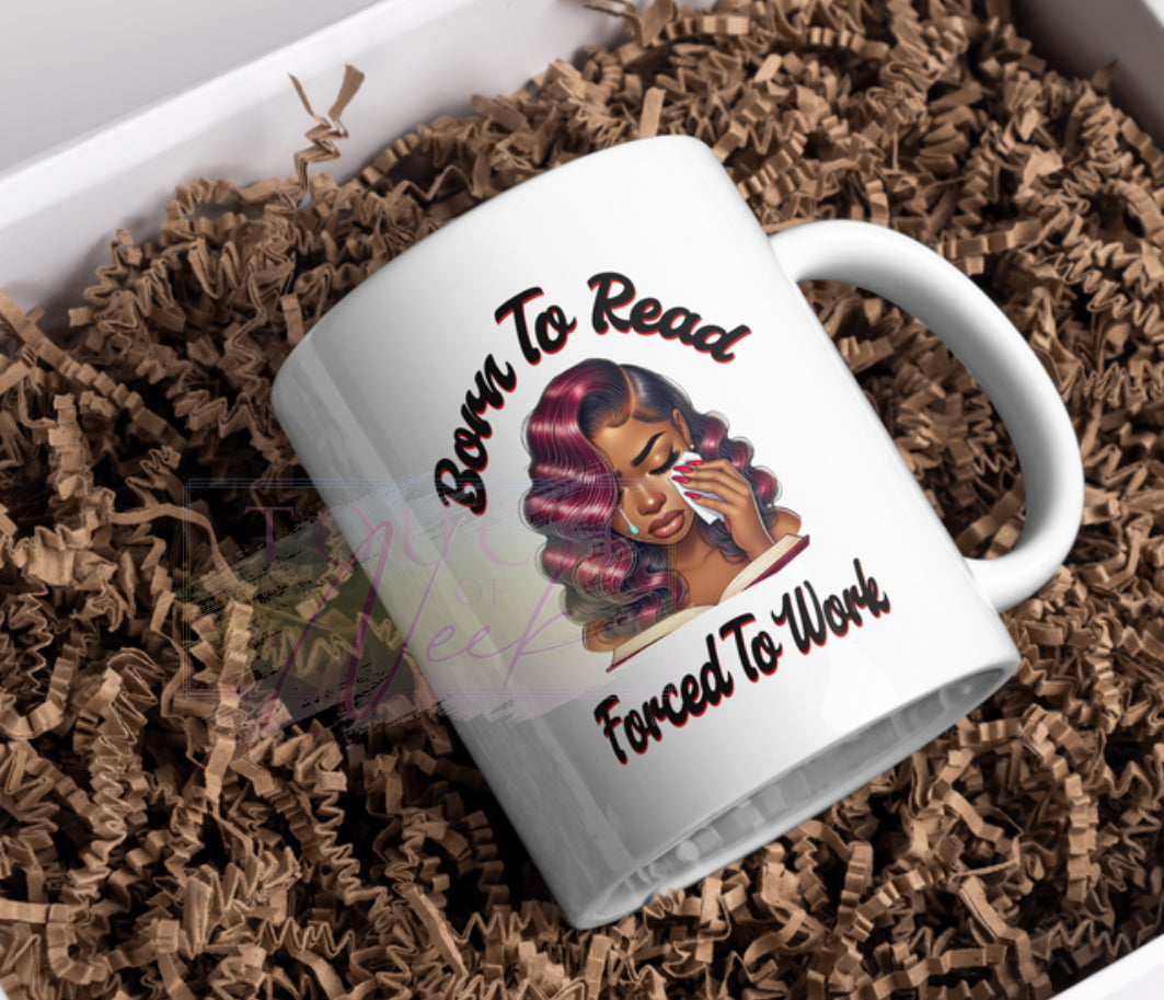 Born to Read mugs