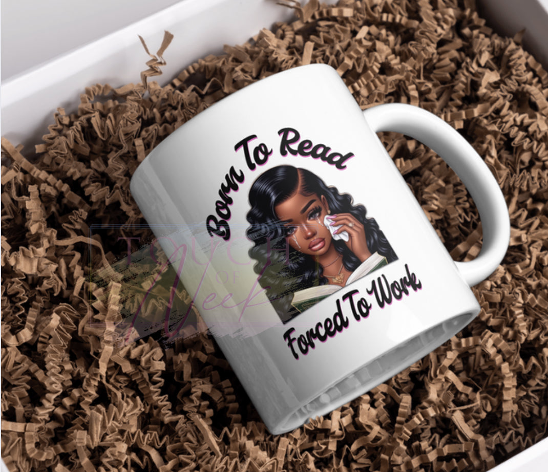 Born to Read mugs