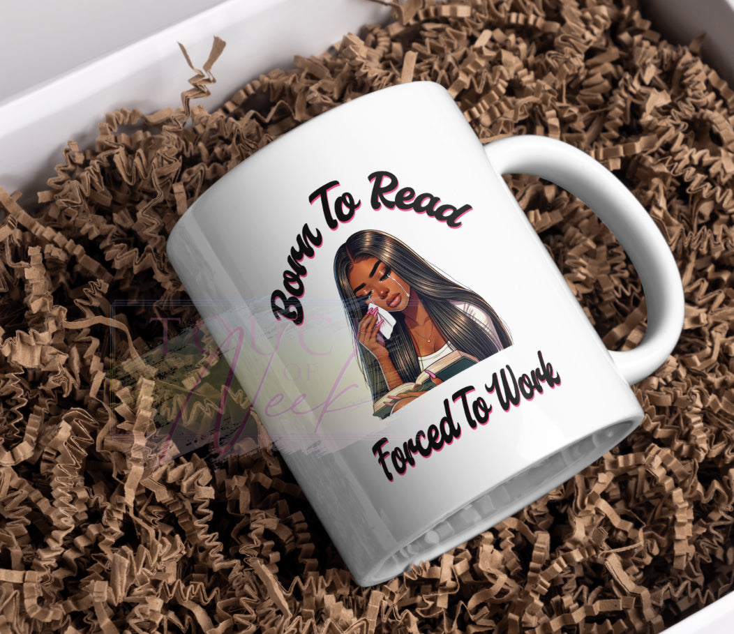 Born to Read mugs