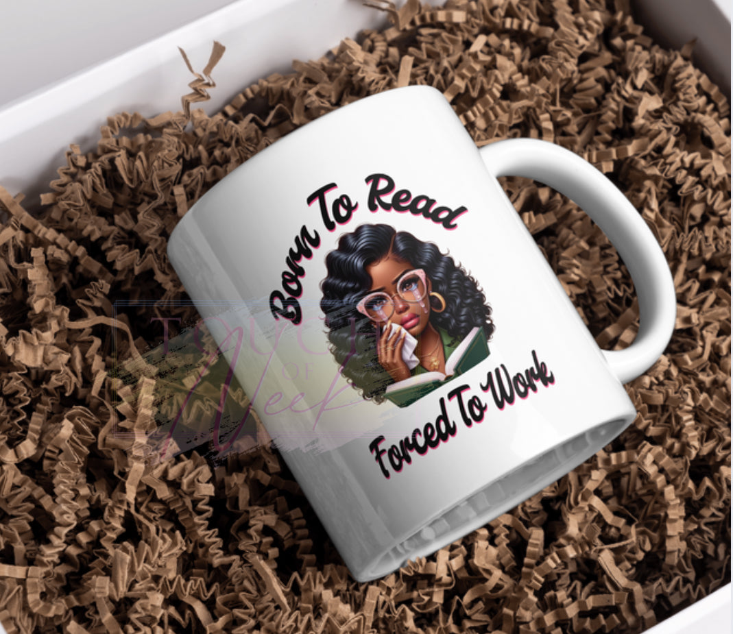 Born to Read mugs