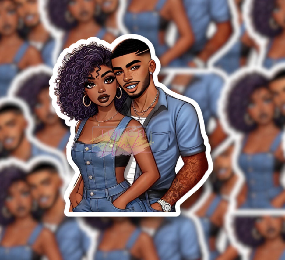 For The Night by Rae Lyse stickers/bookmarks