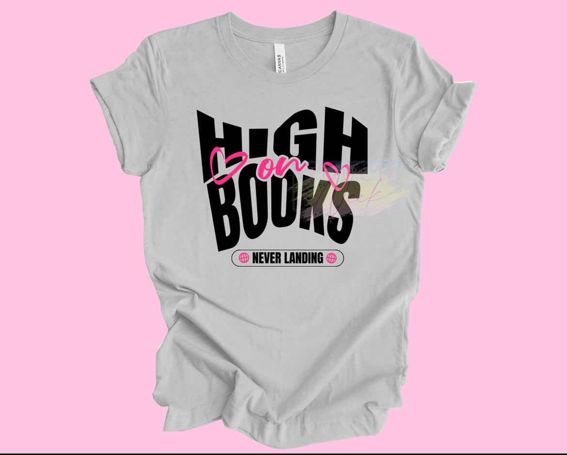 High/OD on Books Tee/Sweatshirt