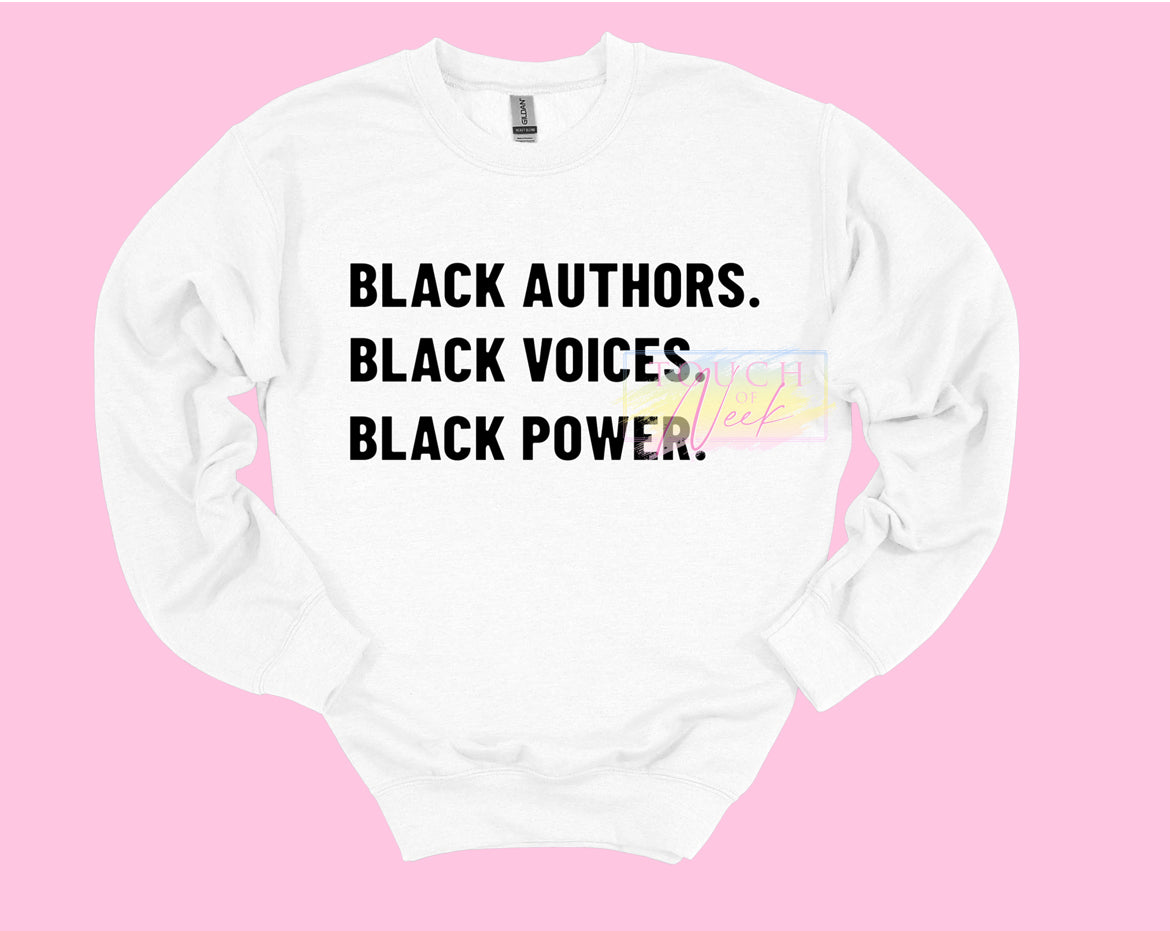 Black Authors Tee/Sweatshirt