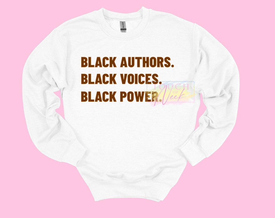 Black Authors Tee/Sweatshirt
