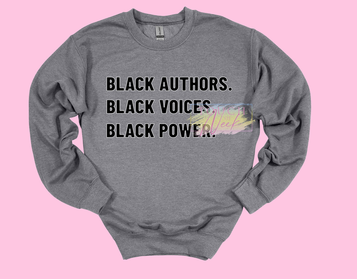 Black Authors Tee/Sweatshirt
