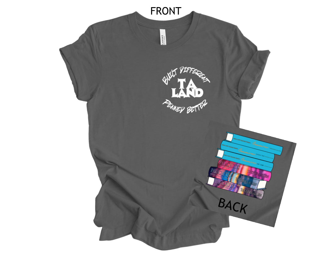 TA Land Book Stack Tshirt