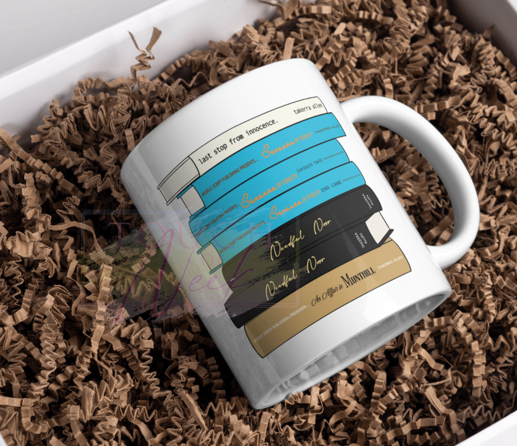 Takerra Allen Book Stack Mug