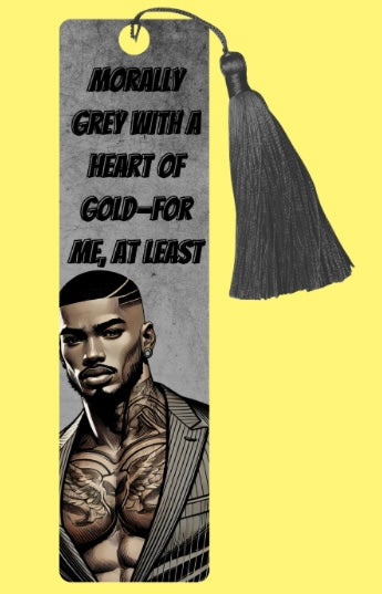 Book Boyfriend Metal Bookmarks