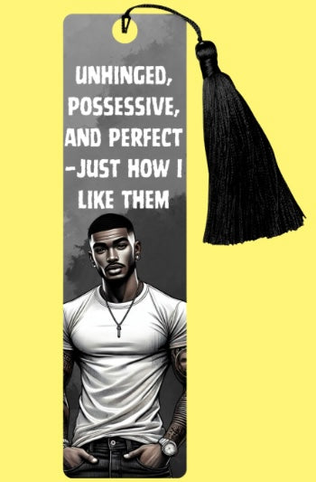 Book Boyfriend Metal Bookmarks