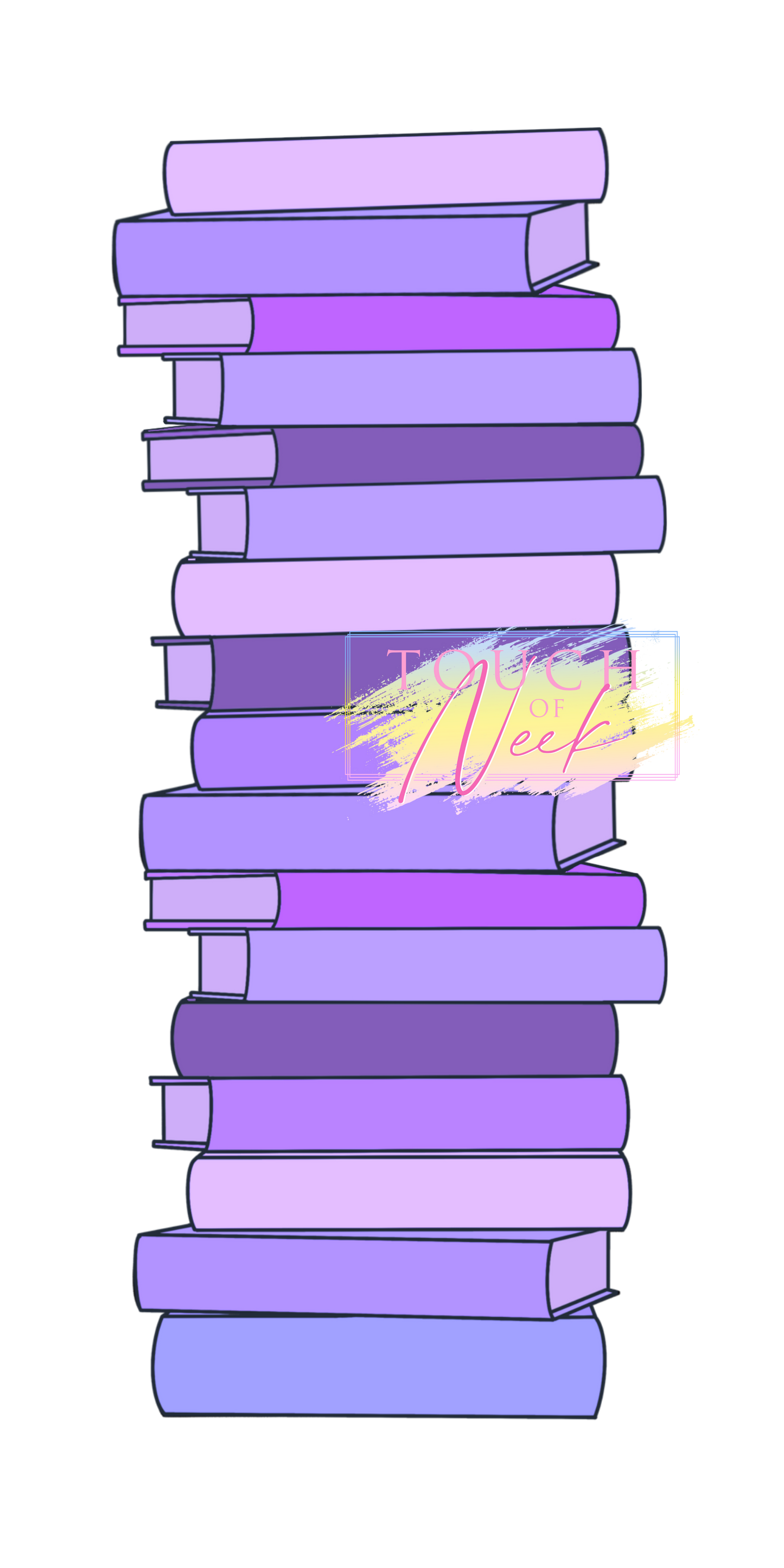Book Stack Bookmark