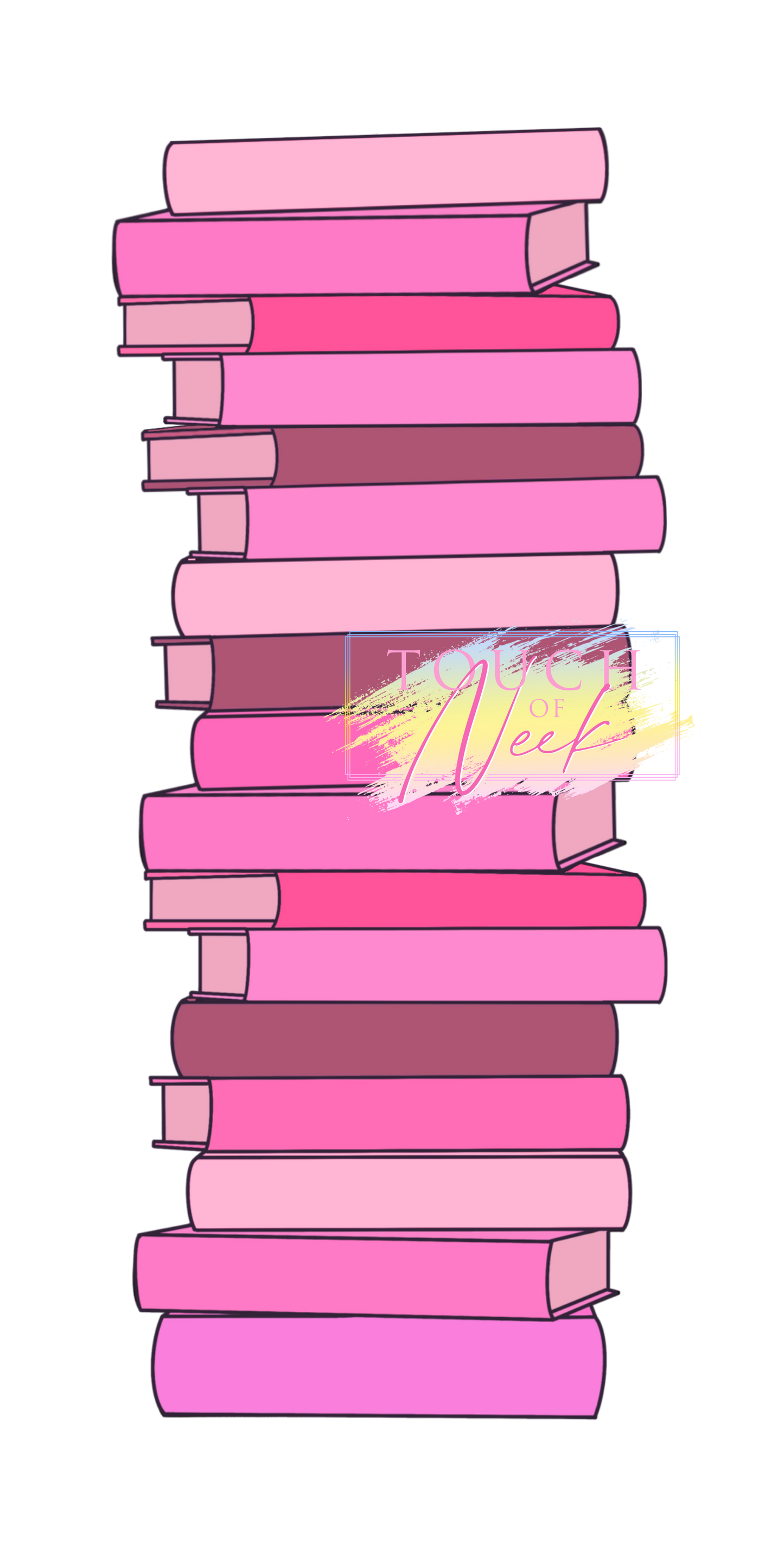 Book Stack Bookmark