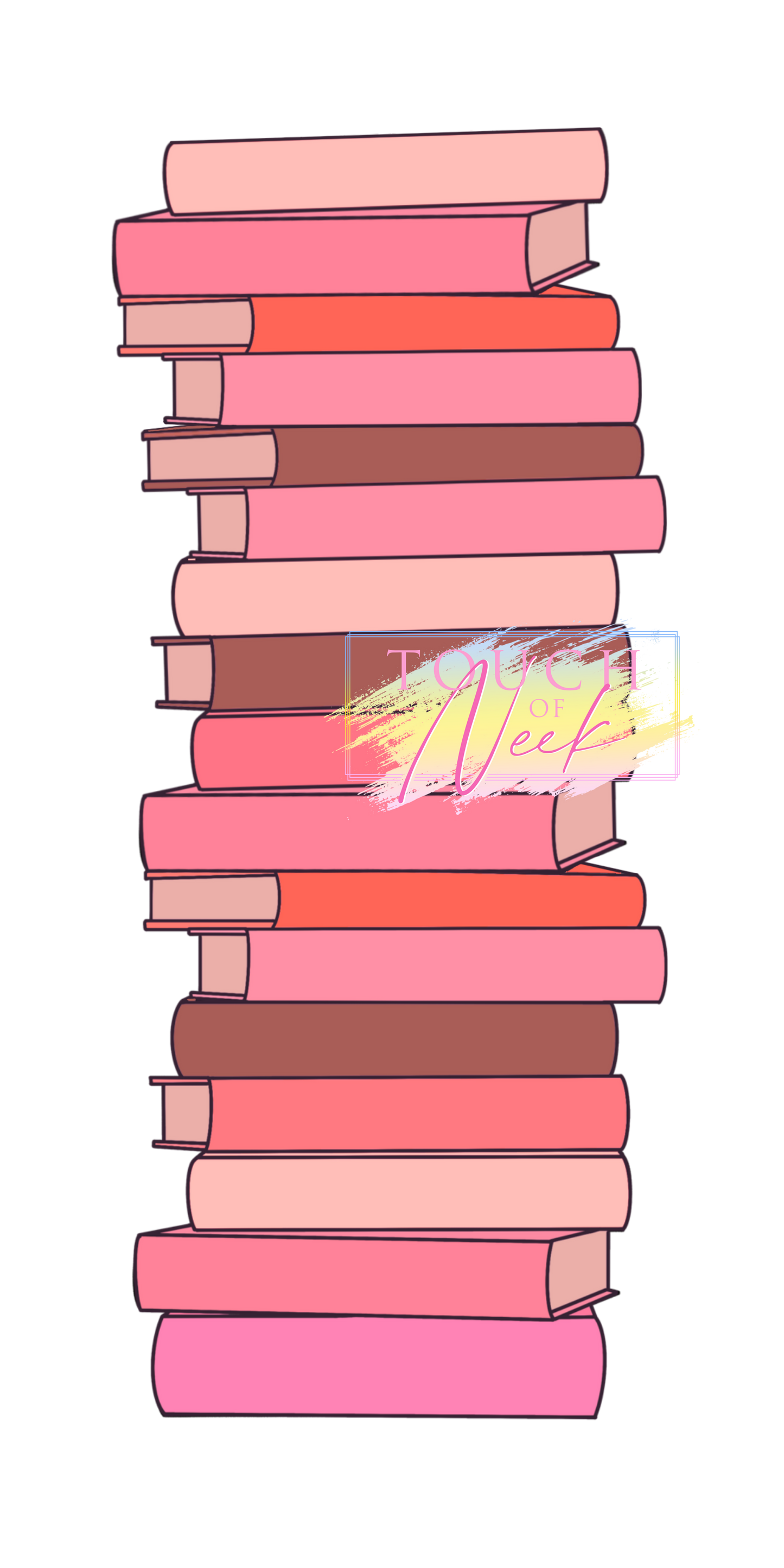 Book Stack Bookmark
