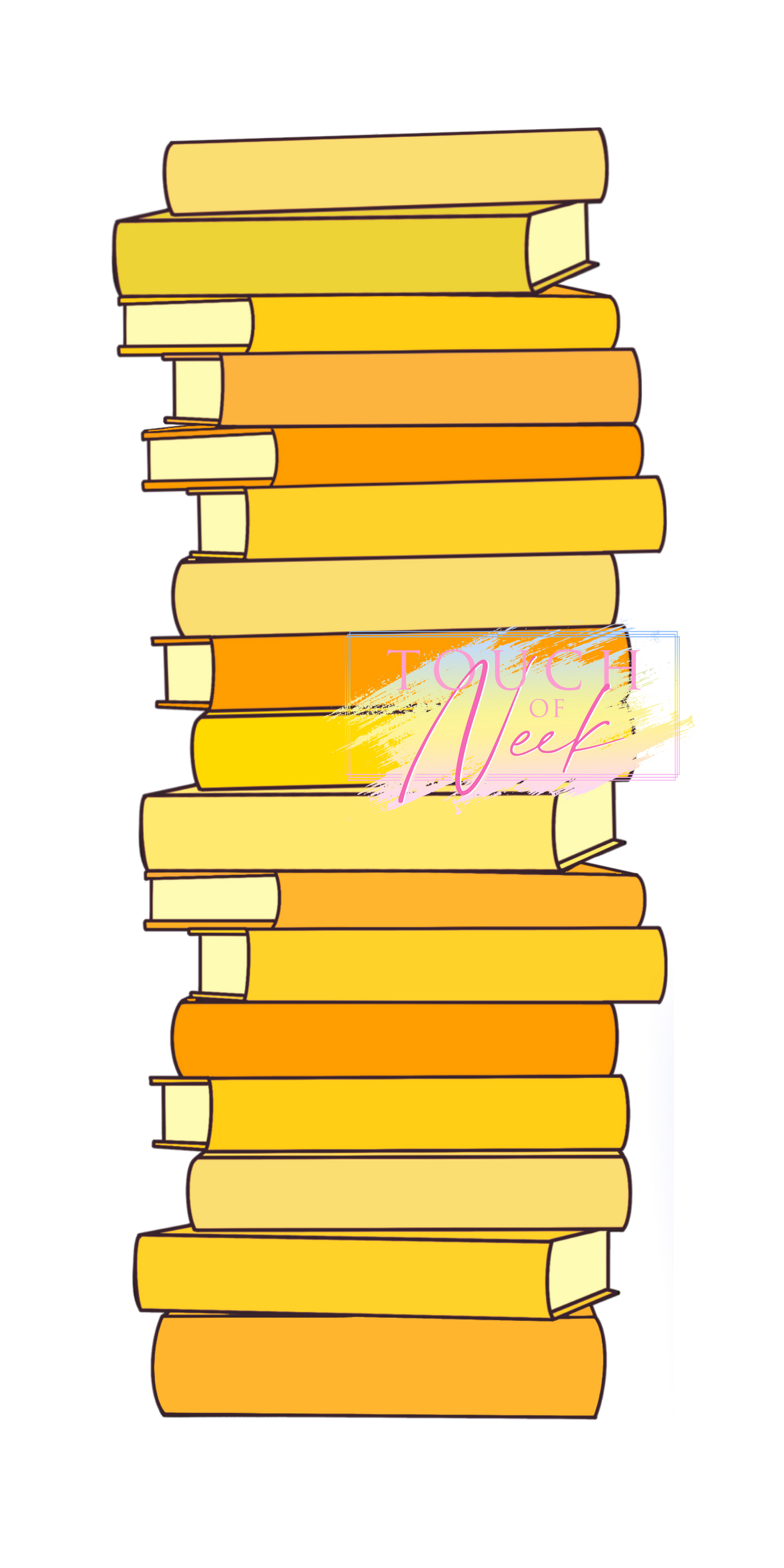 Book Stack Bookmark