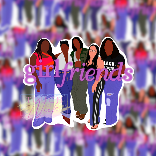 Girlfriends/Bookfriends stickers