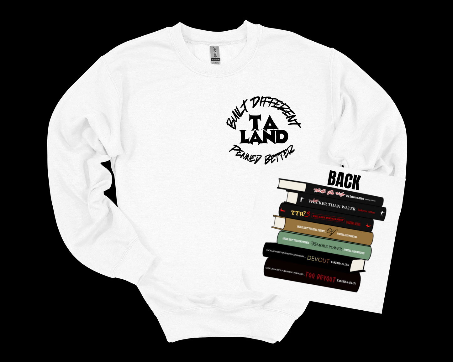 TA Land Book Stack Sweatshirt