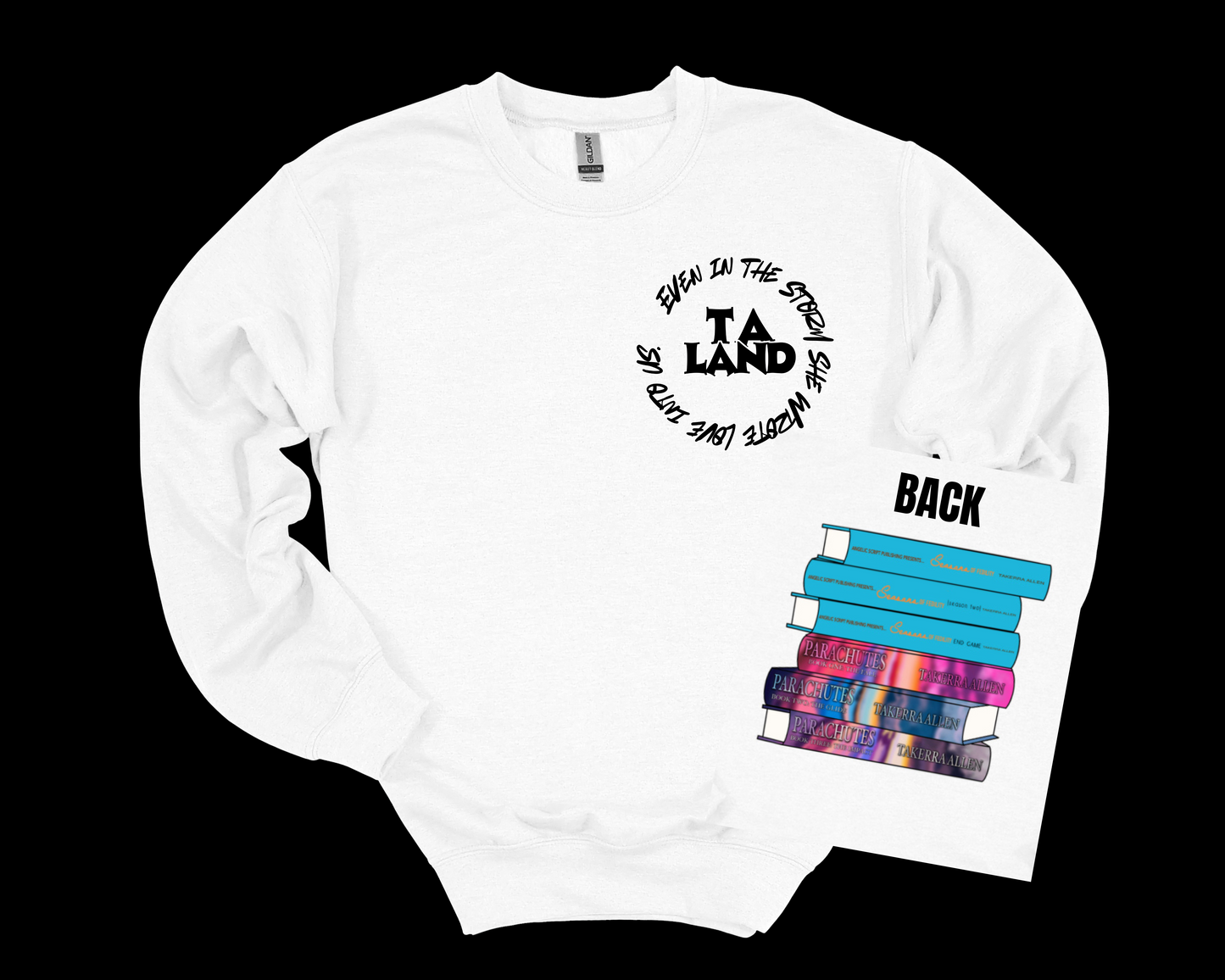 TA Land Book Stack Sweatshirt