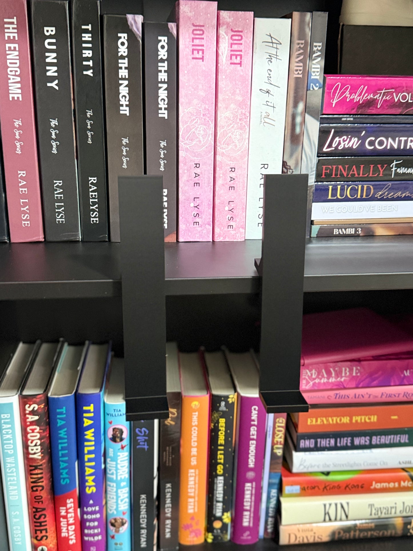 Floating Bookshelf Book Holder (2 piece set)