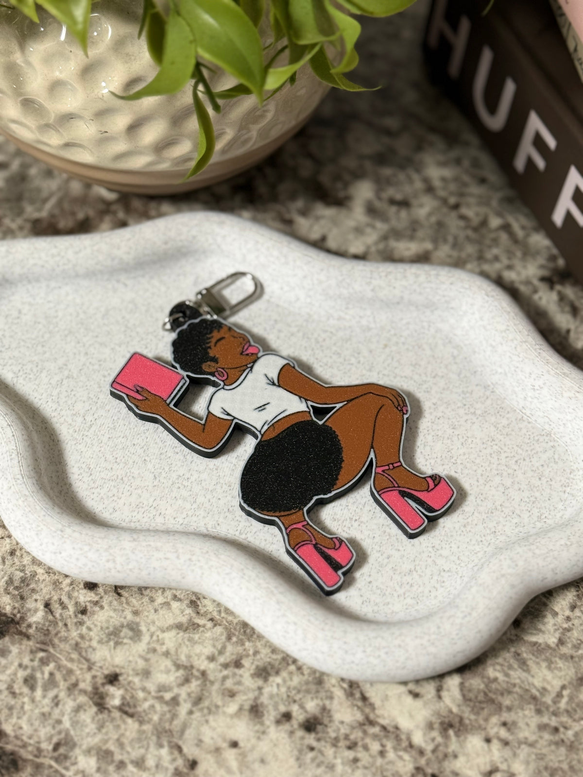Book Girls Takin Ova Bag Charms