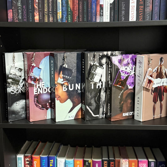 Rae Lyse book playlist keychain