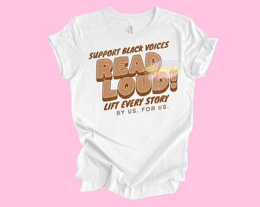 “Black” Read it Proud Tee/Sweatshirt