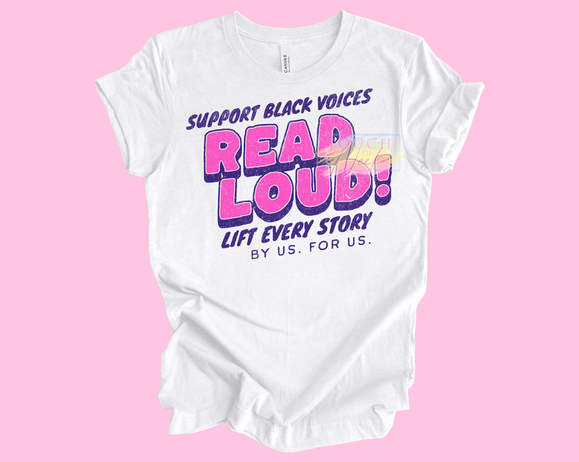 “Black” Read it Proud Tee/Sweatshirt