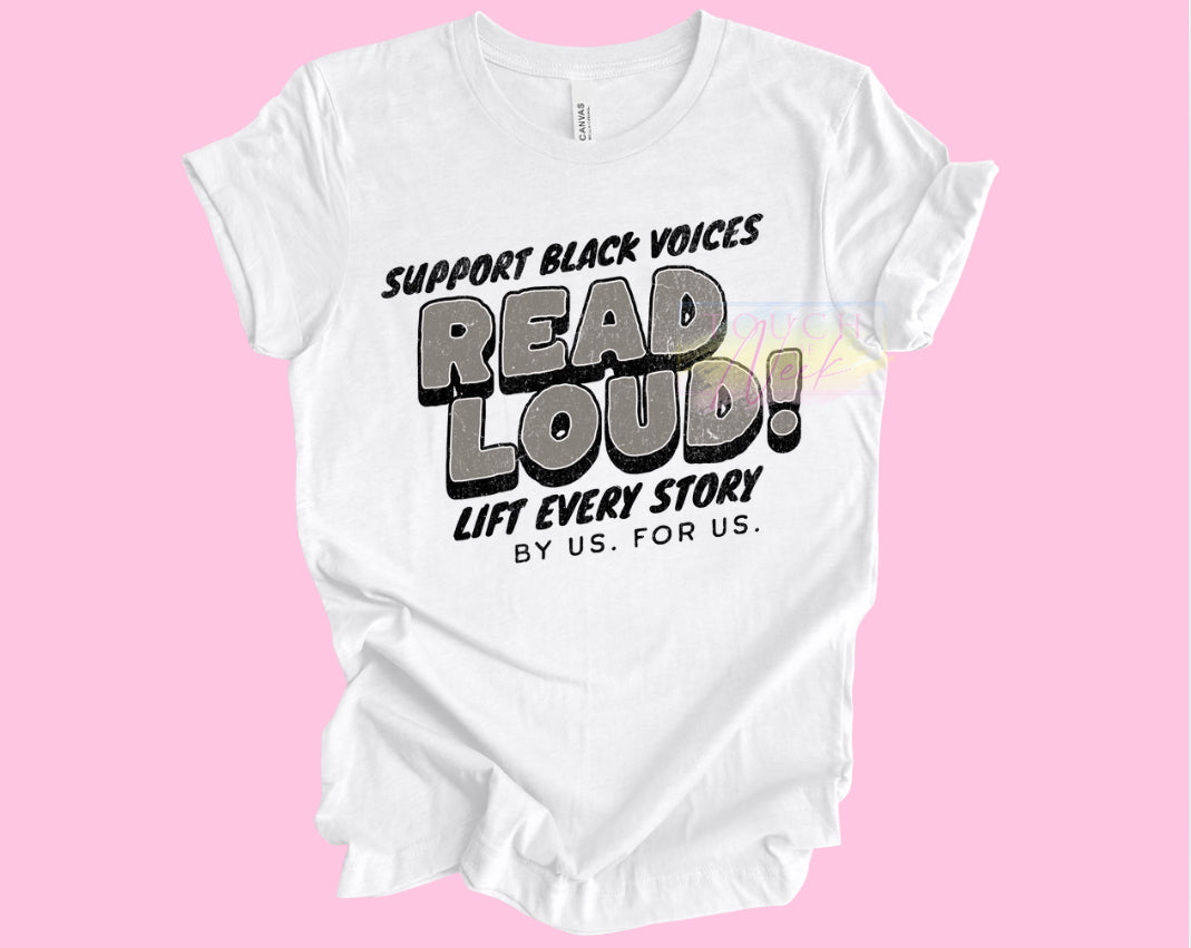 “Black” Read it Proud Tee/Sweatshirt