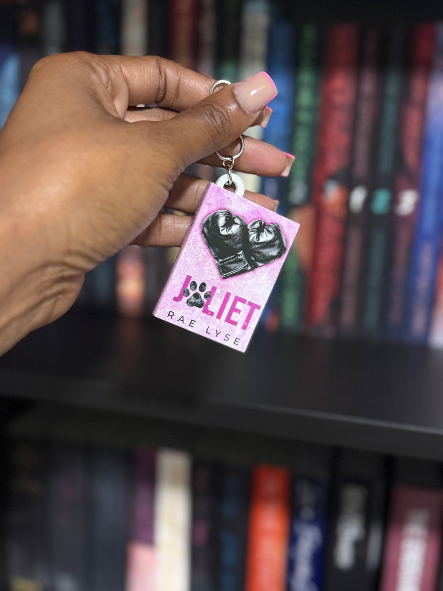 Rae Lyse book playlist keychain