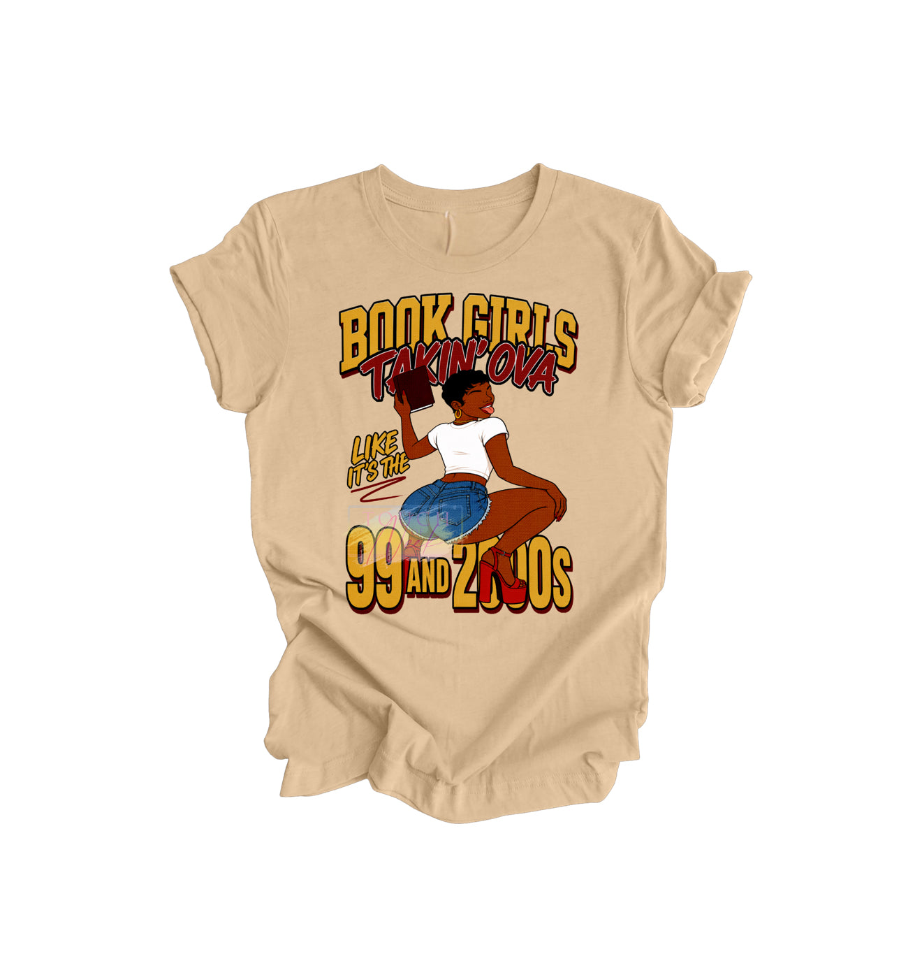 Book Girls Takin Ova Tee