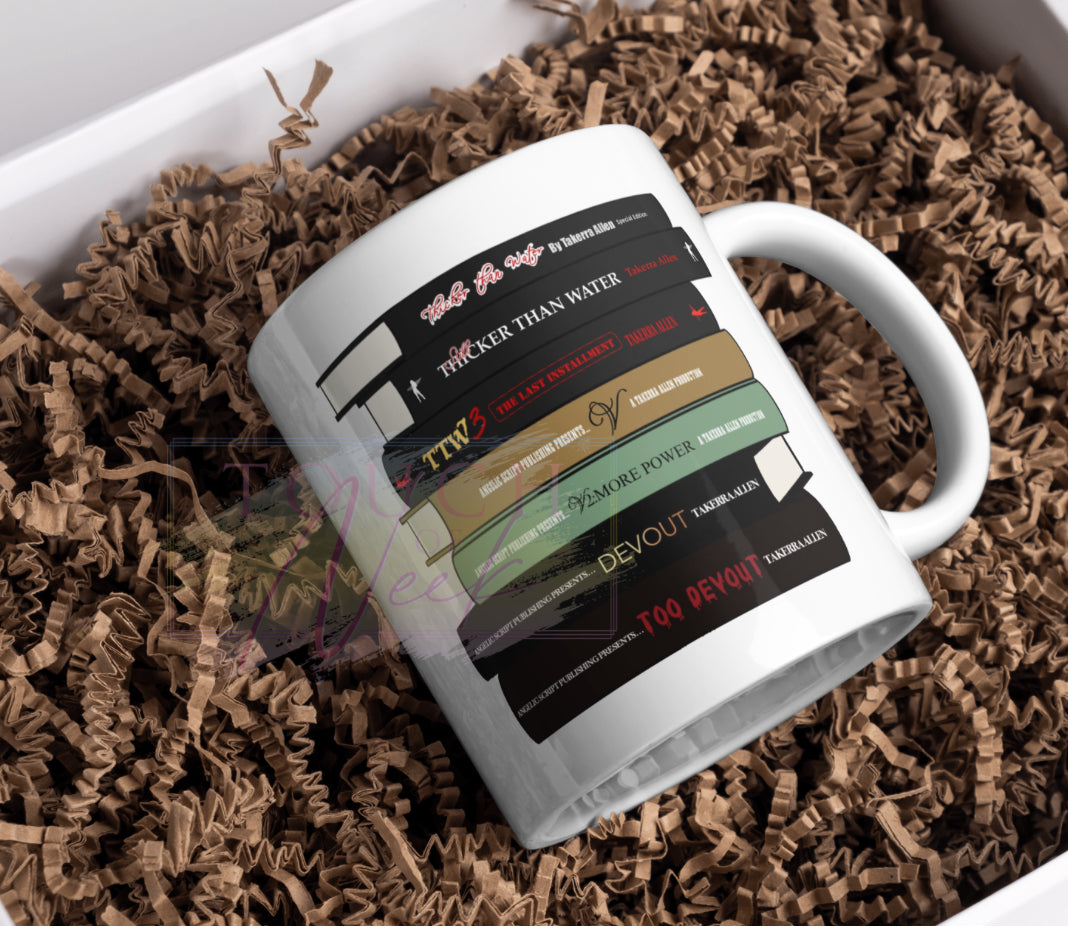 Takerra Allen Book Stack Mug