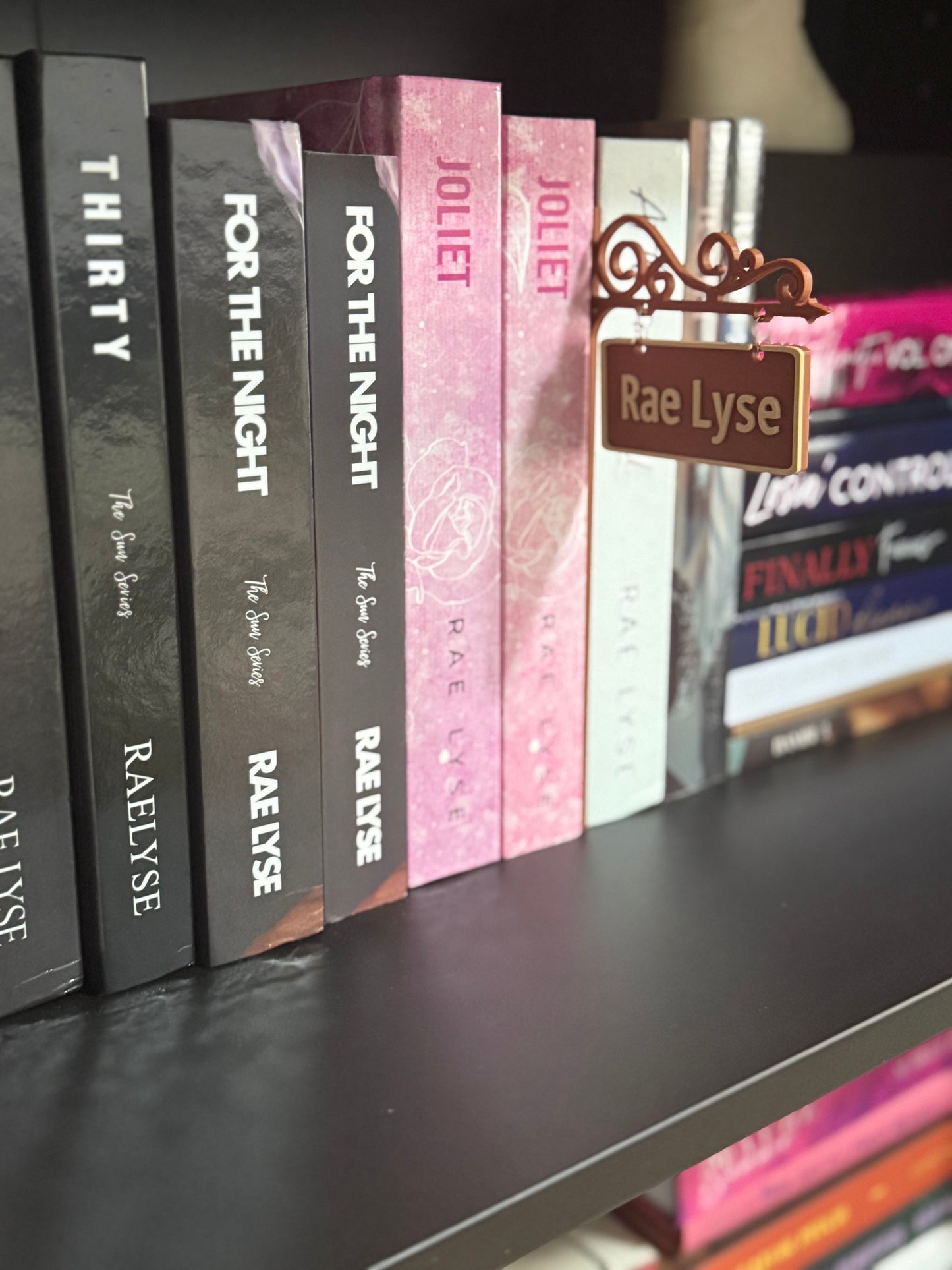 Custom Bookshelf Dividers