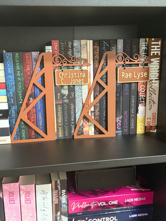 Custom Bookshelf Dividers