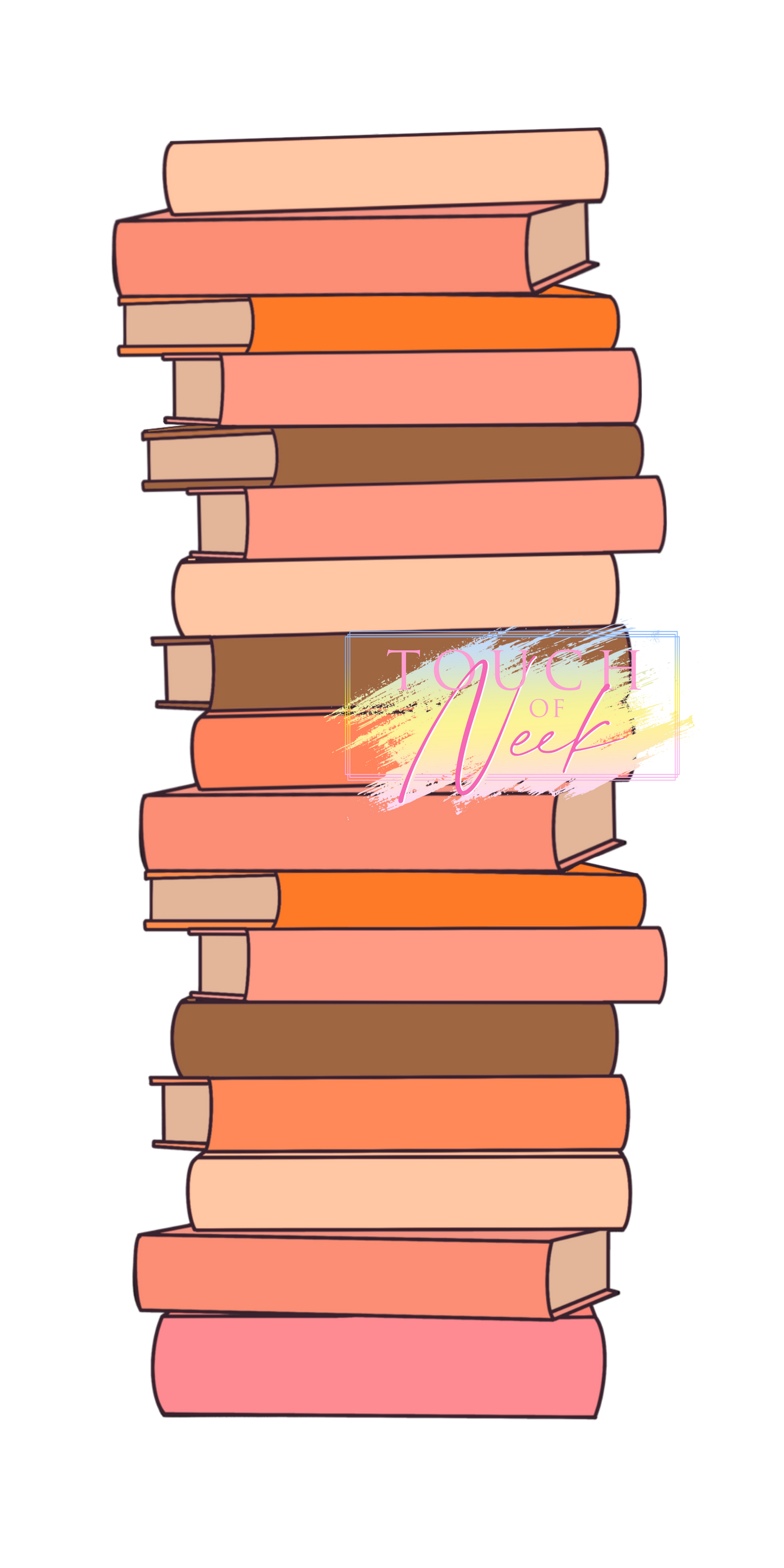 Book Stack Bookmark